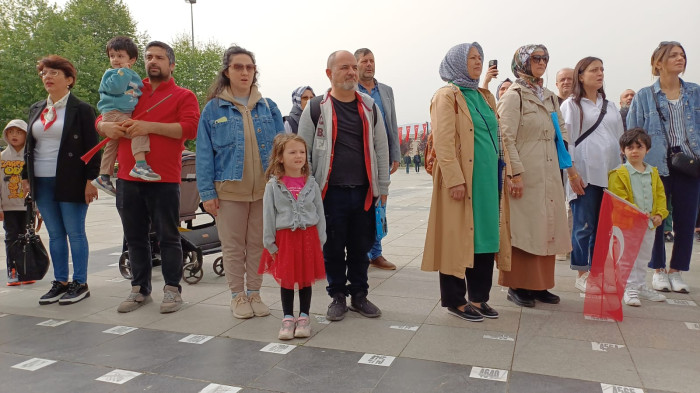 23 Nisan Ulusal Egemenlik ve Çocuk Bayramı coşku ile kutlandı