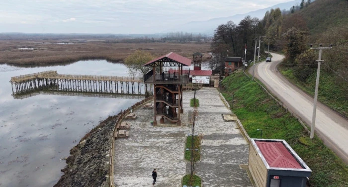 Turizmin parlayan yıldızı Efteni Gölü'nde engelsiz dönem başladı