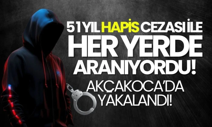 7 yıldır ka&ccedil;an şahıs Ak&ccedil;akoca&rsquo;da yakalandı