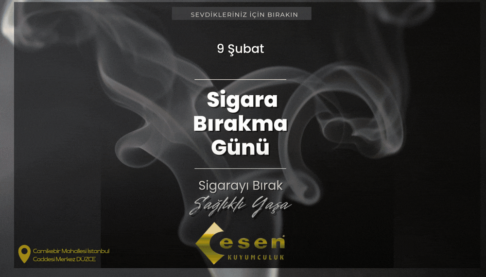 9 Şubat D&uuml;nya Sigara Bırakma G&uuml;n&uuml;