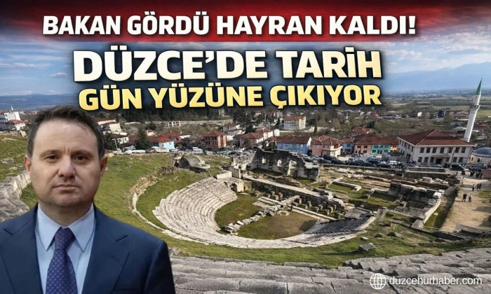 Bakan G&uuml;rlek, Prusias Ad Hypium Antik Kenti'ne hayran kaldı
