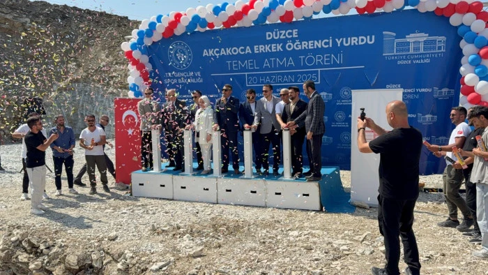 Düzce’de gençler yeni yurtla daha iyi eğitim imkanlarına kavuşacak