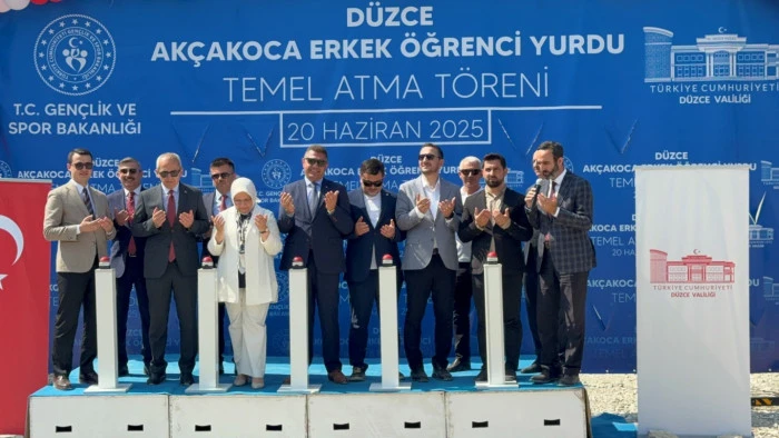 Düzce’de gençler yeni yurtla daha iyi eğitim imkanlarına kavuşacak