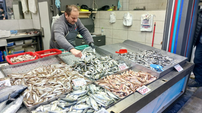 Akçakoca'da balıkçıların ağları doldu, 9 kiloluk levrek yakalandı