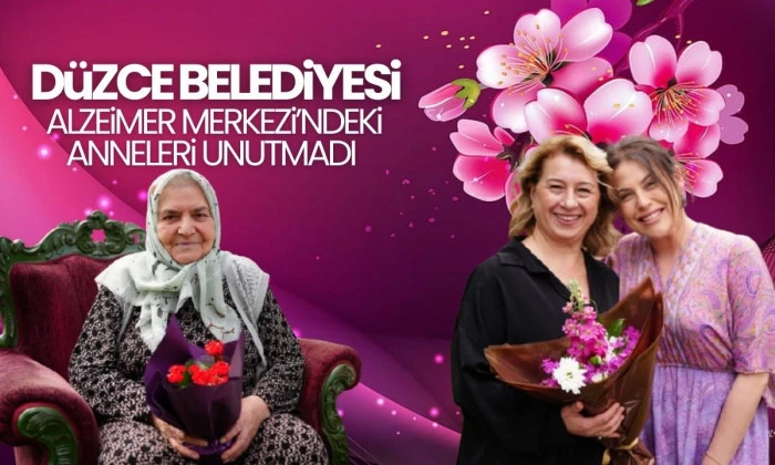 Alzheimer Hastaları Gündüz Bakım Merkezi'nde Anneler Günü etkinliği düzenledi