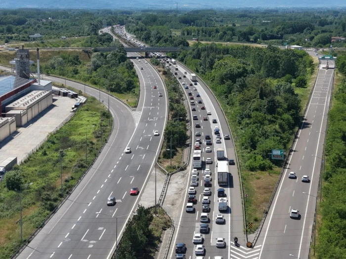  Anadolu Otoyolu'nda trafik yoğunluğu artıyor