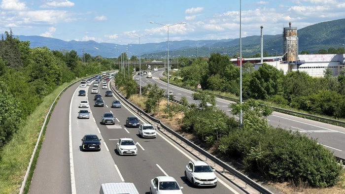  Anadolu Otoyolu'nda trafik yoğunluğu artıyor