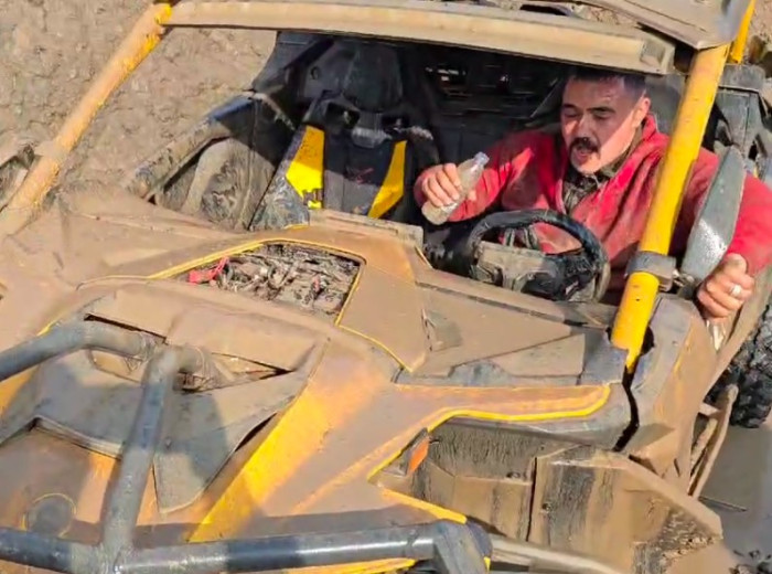 offroad Aracı ile 4 takla attı, “çok eğlenceliydi” dedi