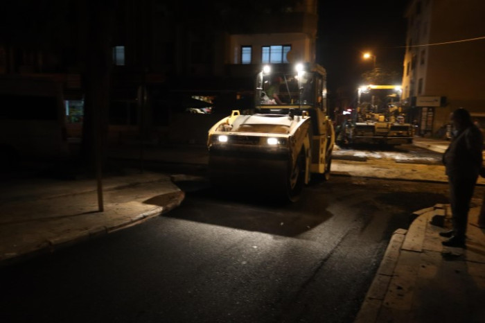 Asfalt çalışmalarına aralıksız devam ediyor