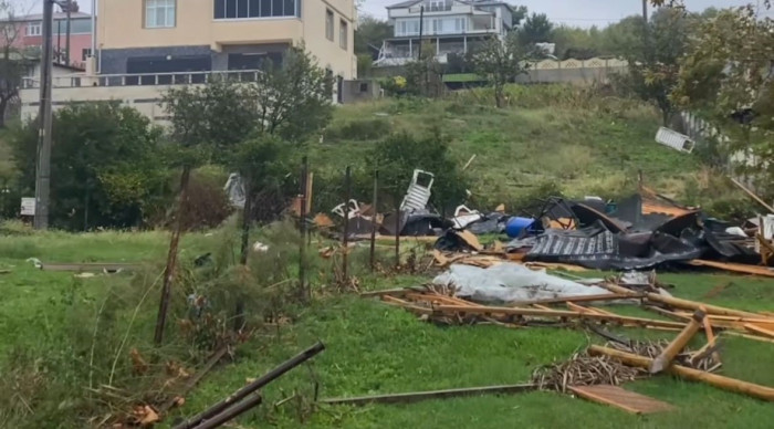 Düzce'de hortum dehşeti yaşandı!