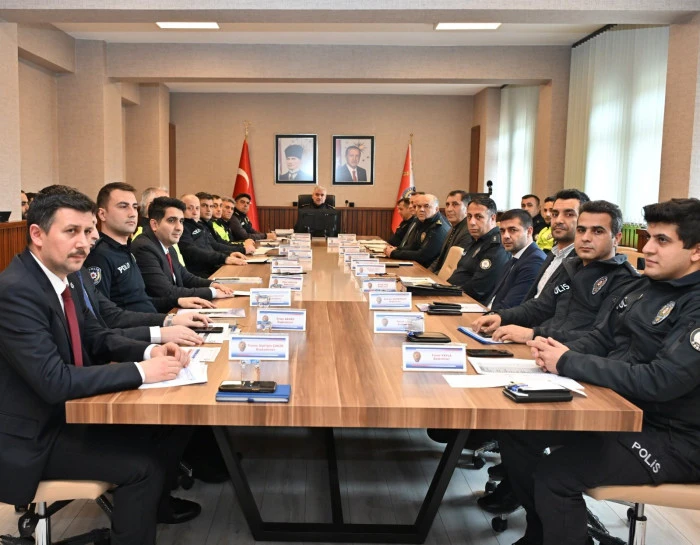 D&uuml;zce Emniyet Asayiş Koordinasyon Toplantısı