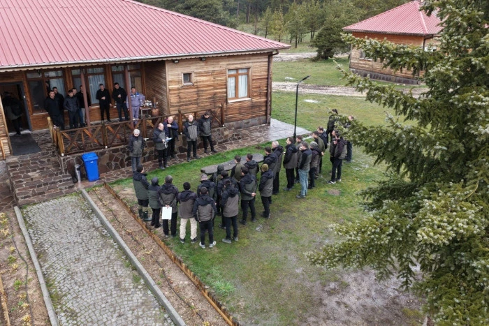 Oryantiring parkurunda D&uuml;zce ikinci oldu