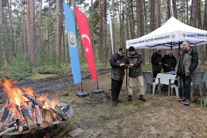 Oryantiring parkurunda D&uuml;zce ikinci oldu