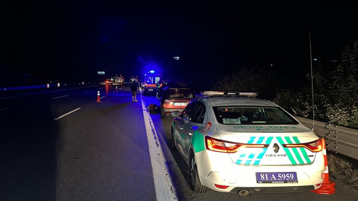 Yine Gümüşova rampaları yine kaza; 1 ölü 3yaralı 