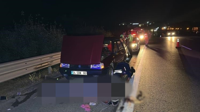 Yine Gümüşova rampaları yine kaza; 1 ölü 3yaralı 