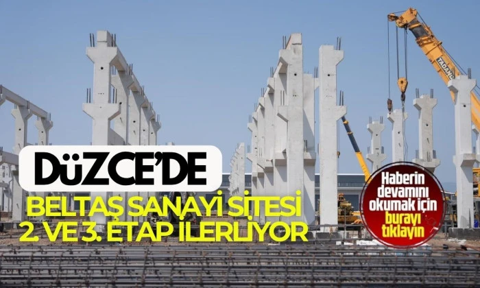 Başkan Özlü: Beltaş Sanayi Sitesi Çalışmaları Sürüyor