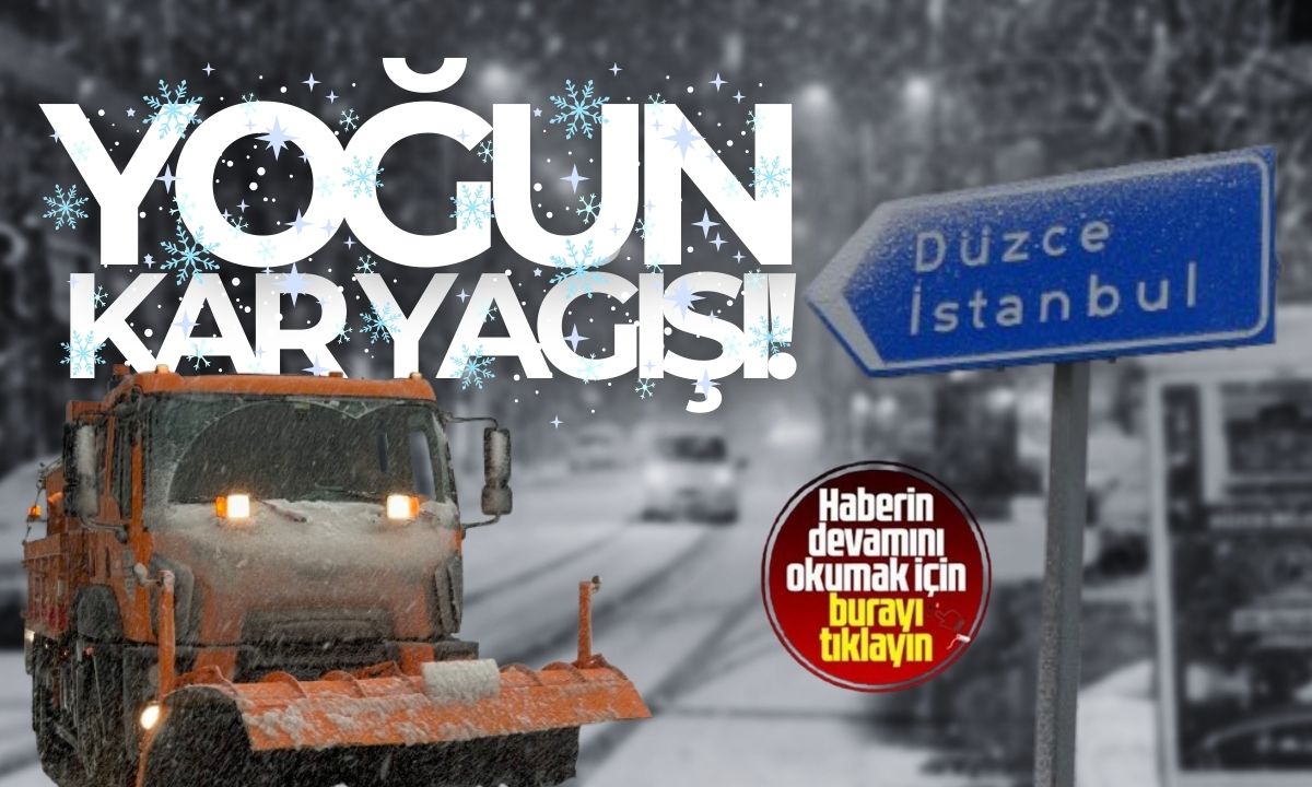 Bolu Dağı’nda yoğun kar ve sis etkili oluyor: Görüş mesafesi 20 metreye düştü
