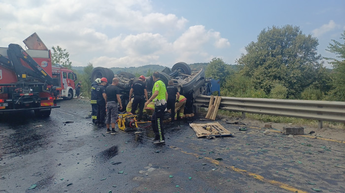 Bolu kaza 2 ölü 2 yaralı
