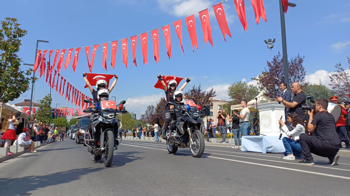 Büyük zaferin 102. Yılı Düzce'de coşkuyla kutlandı!