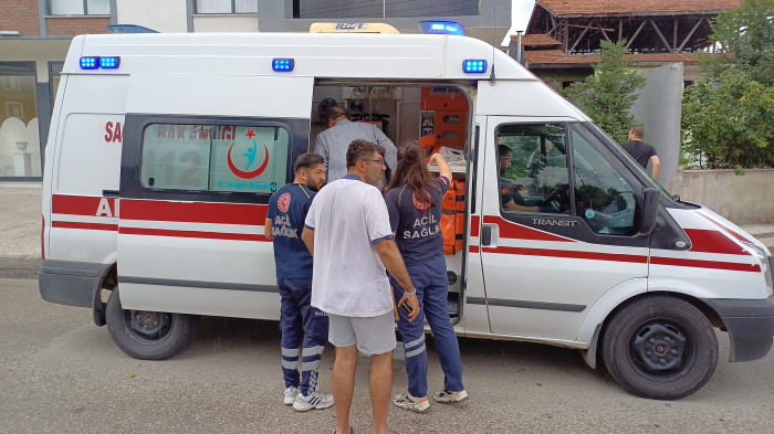 Yangın çay mahallesi 2 çocuk ve 5 kişi hastanelik oldu