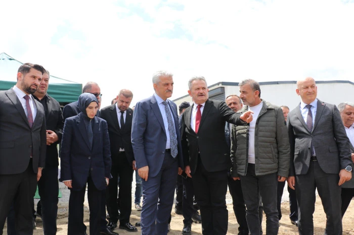 Cumayeri&rsquo;nde karma sanayi sitesi dualarla a&ccedil;ıldı