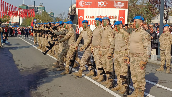 Cumhuriyetin 100. yılı Düzce’de coşku ile kutlandı