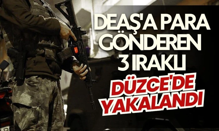 D&uuml;zce Başsavcılık DEAŞ Operasyonu 3 Tutuklu