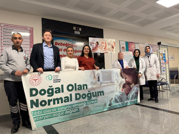 Normal doğum eylem planı farkındalık etkinliği yapıldı