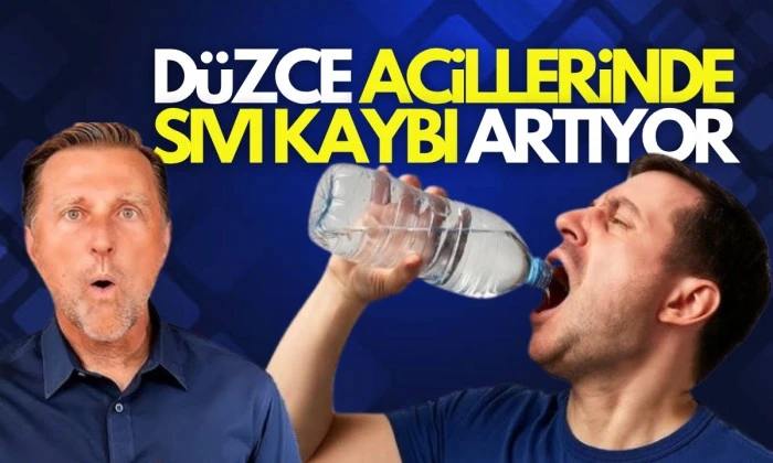 Düzce Halkı Dikkat: Su Tüketimini Arttırın!
