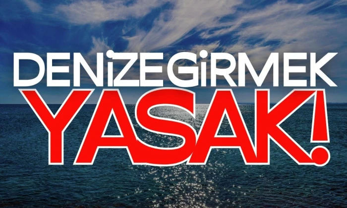 Akçakoca'da deniz girmek yasaklandı