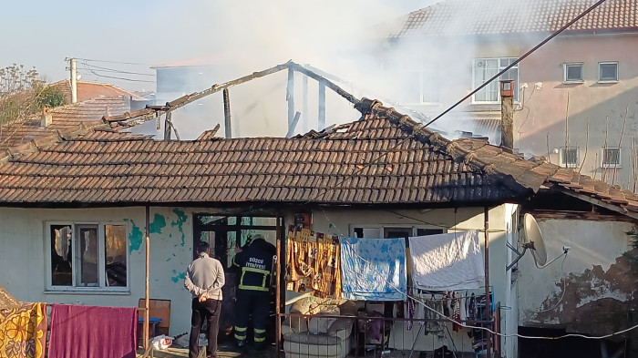 Düzce Azmimilli mahallesi yangın paniği