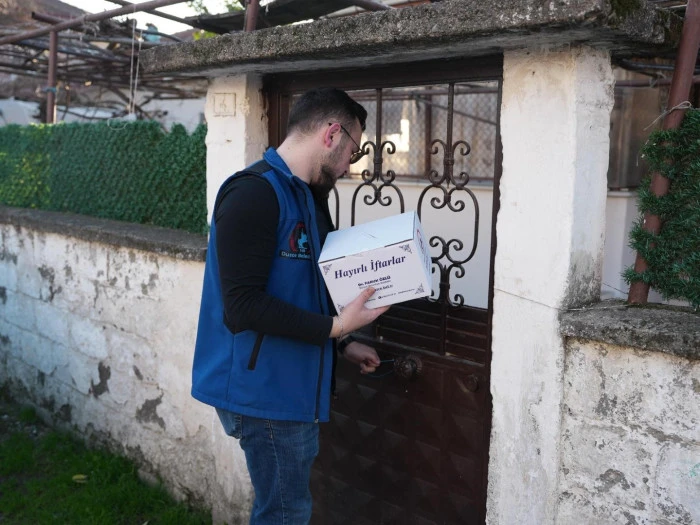 Ramazan Yardımı D&uuml;zce'de Adrese Teslim