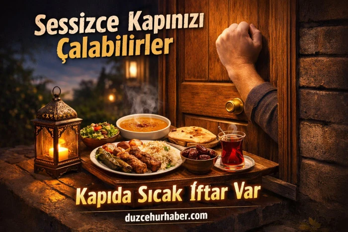 Ramazan Yardımı D&uuml;zce'de Adrese Teslim