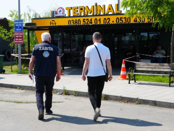 Düzce Terminaline Yapan Denetim: Zabıtalar ve Polis Katıldı