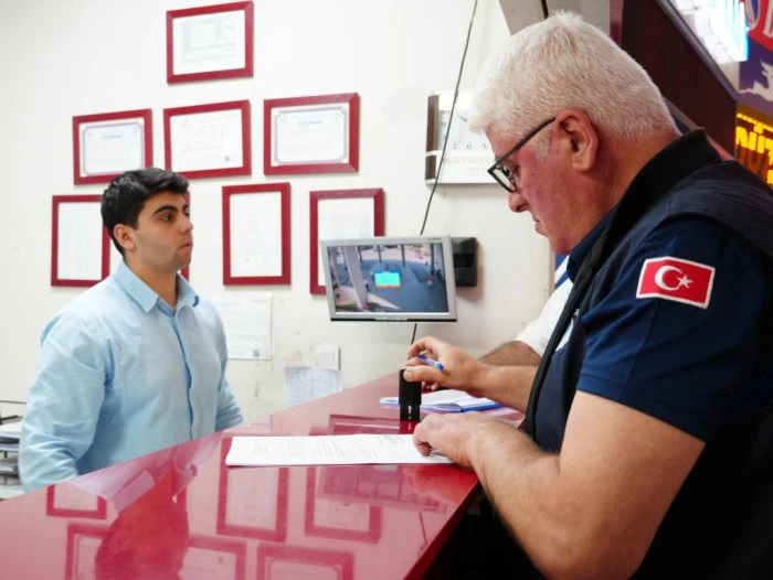 Düzce Terminaline Yapan Denetim: Zabıtalar ve Polis Katıldı