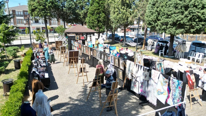 Elimizdeki emek, Düzce Belmek” sergisi açıldı
