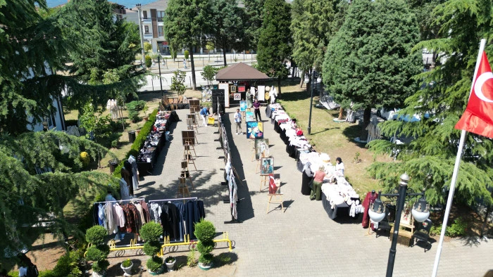 Elimizdeki emek, Düzce Belmek” sergisi açıldı