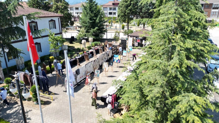 Elimizdeki emek, Düzce Belmek” sergisi açıldı