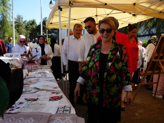 Elimizdeki emek, Düzce Belmek” sergisi açıldı