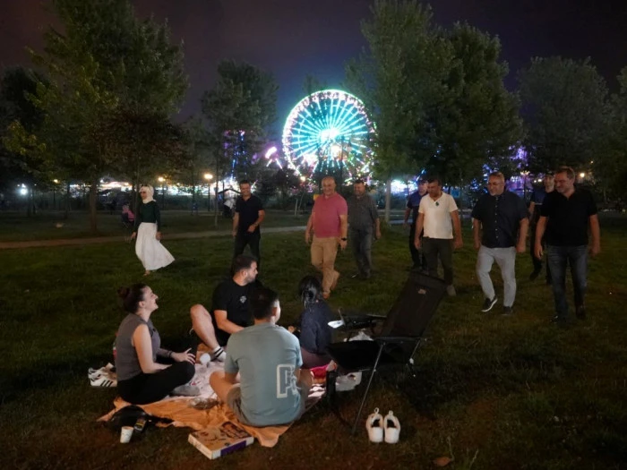 Düzce'de gece denetimi devam ediyor