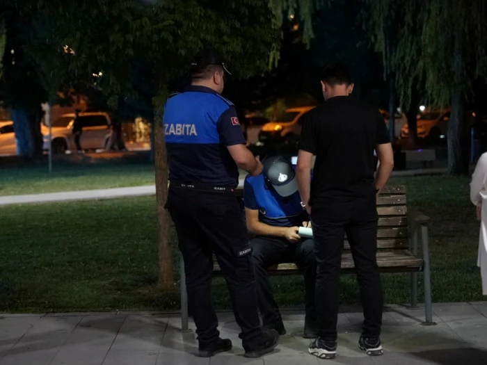 Düzce'de gece denetimi devam ediyor