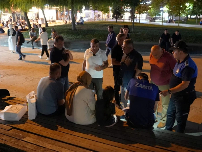 Düzce'de gece denetimi devam ediyor