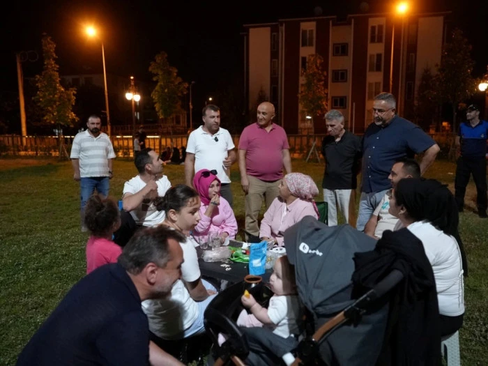 Düzce'de gece denetimi devam ediyor