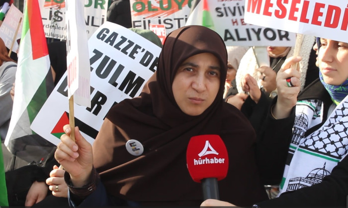 Düzce İHH'den İsrail'e Karşı Sessiz Çığlık: Filistin İçin Oturma Eylemi