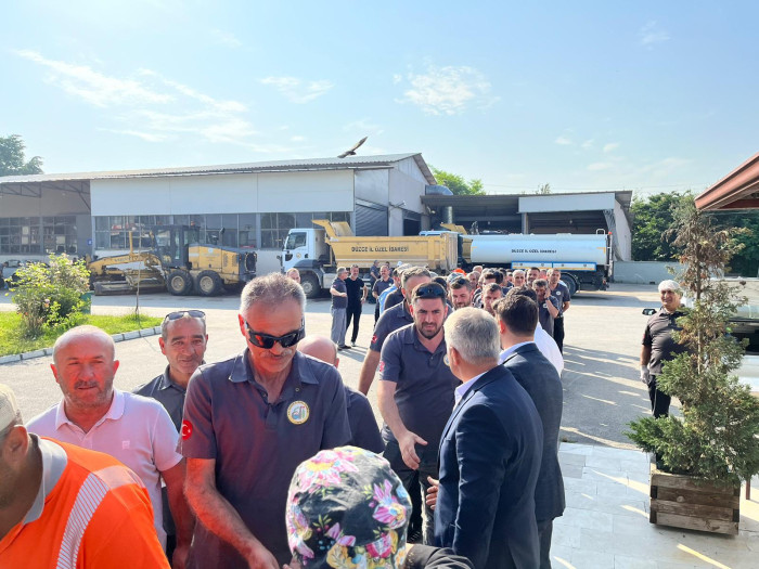Düzce İl Özel İdaresinde gelenek devam ediyor