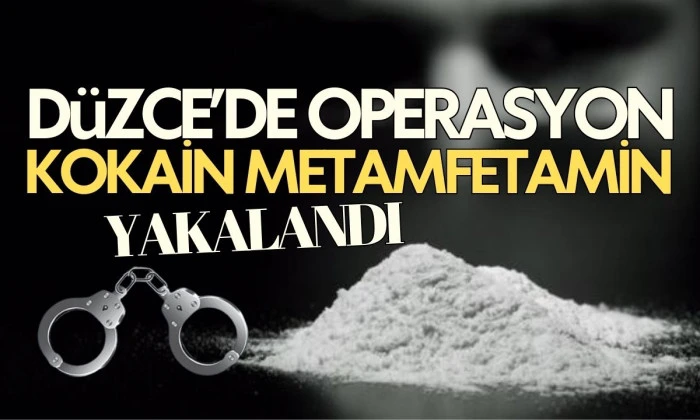 D&uuml;zce Jandarma Uyuşturucu Operasyonu