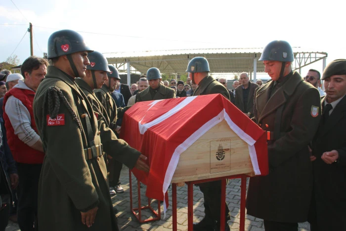 Kore Gazisi son yolculuğuna uğurlandı