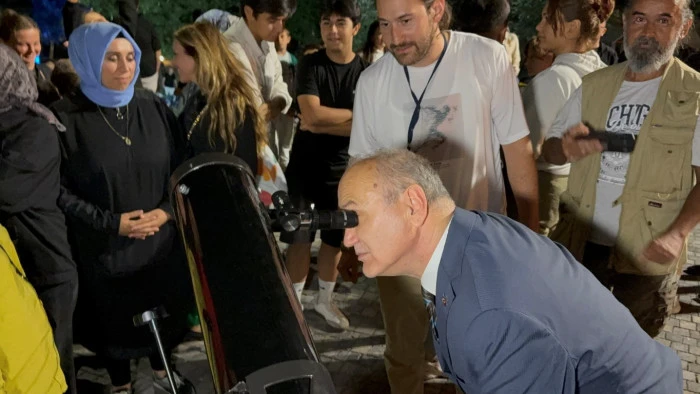 Meteor Yağmuru Etkinliği Düzce'de Yoğun İlgi Gördü