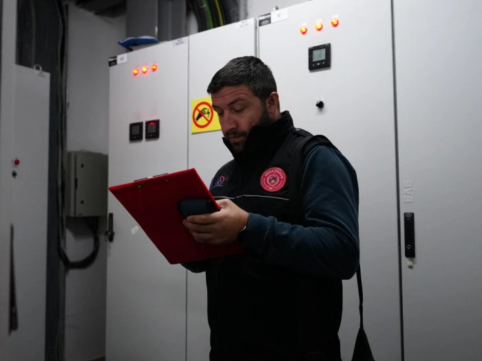 Otel, yurt, pansiyon ve kreşleri içine alan geniş çaplı yangın güvenliği denetimi