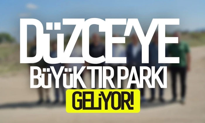 Belediye ve DTSO'dan Tır Parkı Adımı